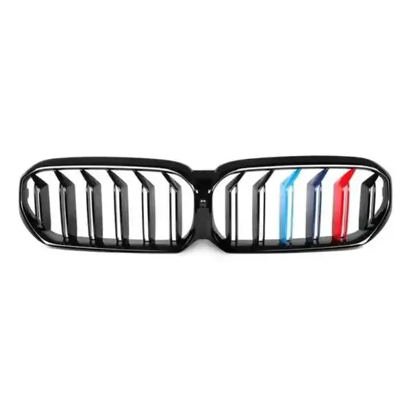 Front Bumper Grill Tri Color CC-1656 Compatible With Bmw 6 Series Gt G32 Lci 2021+