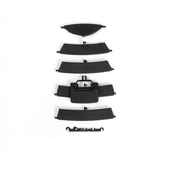 Ac Vent Slider Repair Kit Middle Black CC-347 Compatible With Mercedes ML W164 2006-2011, GL W164 2006-2012