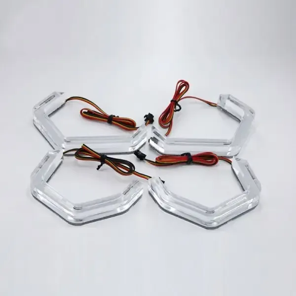 Led Headlight Drl Daytime Running Light Iconic Angel Eye Gen 2 White Yellow M4 Bd-ae-nm4-2 CC-5112 Compatible With Bmw 4 Series F32 Coupe 13+ F33 Cabriolet 13+ F36 2014+ G22 20+ G23 G26 20+