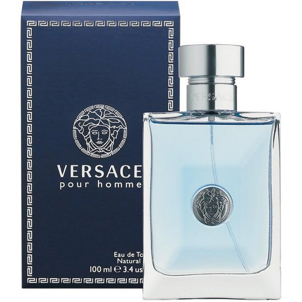 Versace Pour Homme Eau De Toilette Natural Spray For Men 100ml