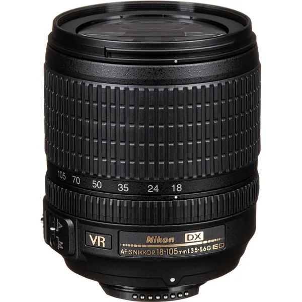 Nikon AF-S DX NIKKOR 18-105mm f/3.5-5.6G ED VR Lens
