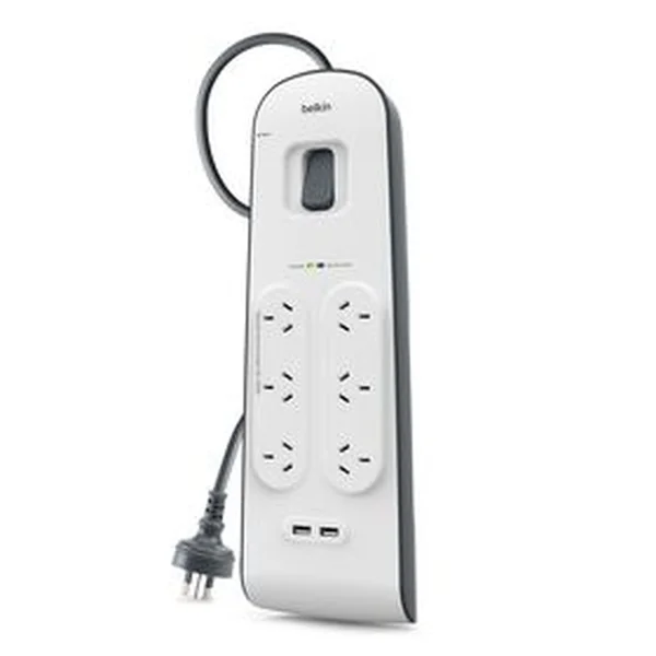Belkin SurgePlus 2.4 Amp USB Charging 6-outlet Surge Protection Strip