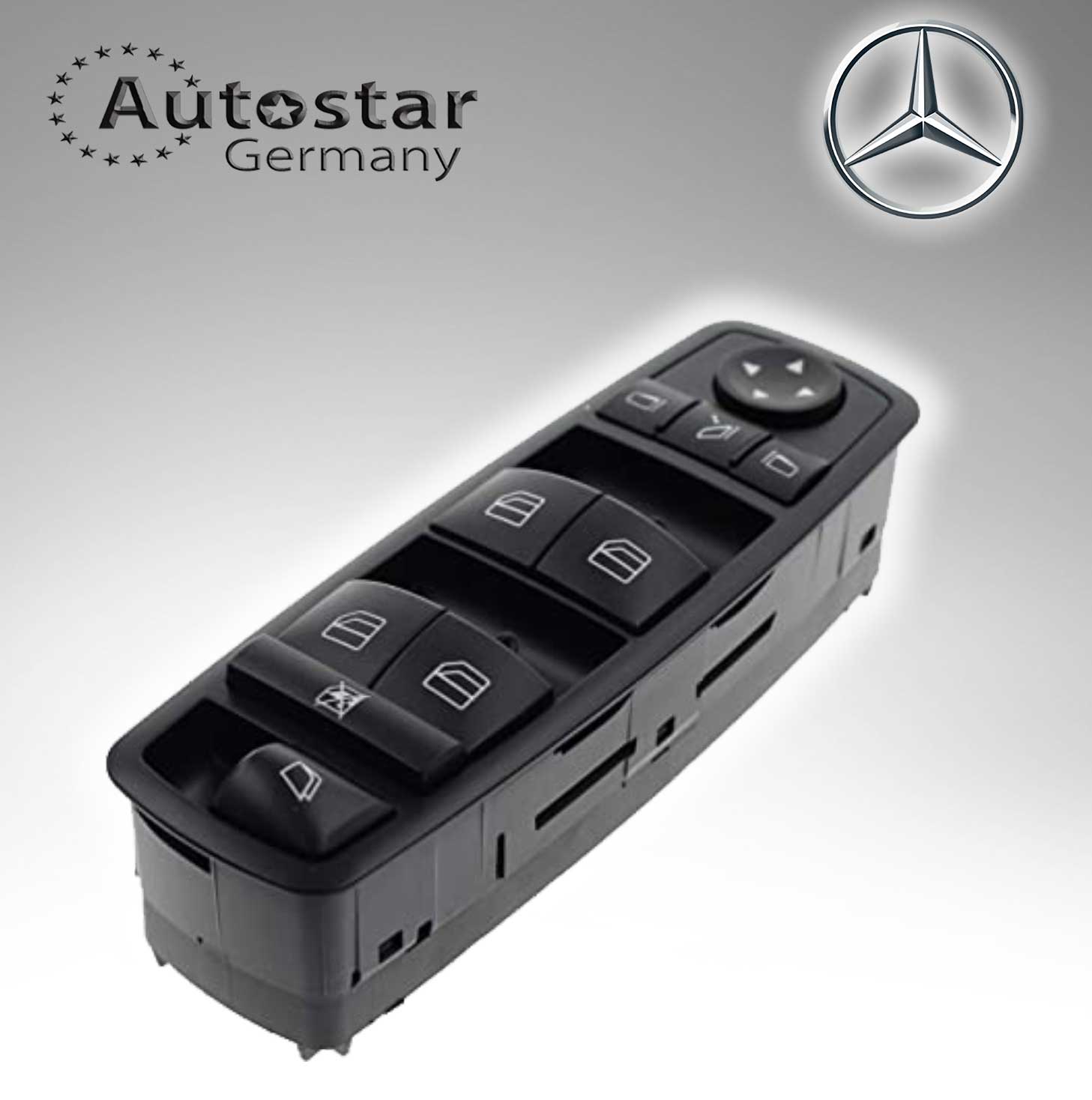 Mercedes Benz WINDOW SWITCH BLACK   ML350  W251   X164 GL450 R350 R280 R500 R320 ML63 ML320  GL320 GL450 2518300590 BLACK