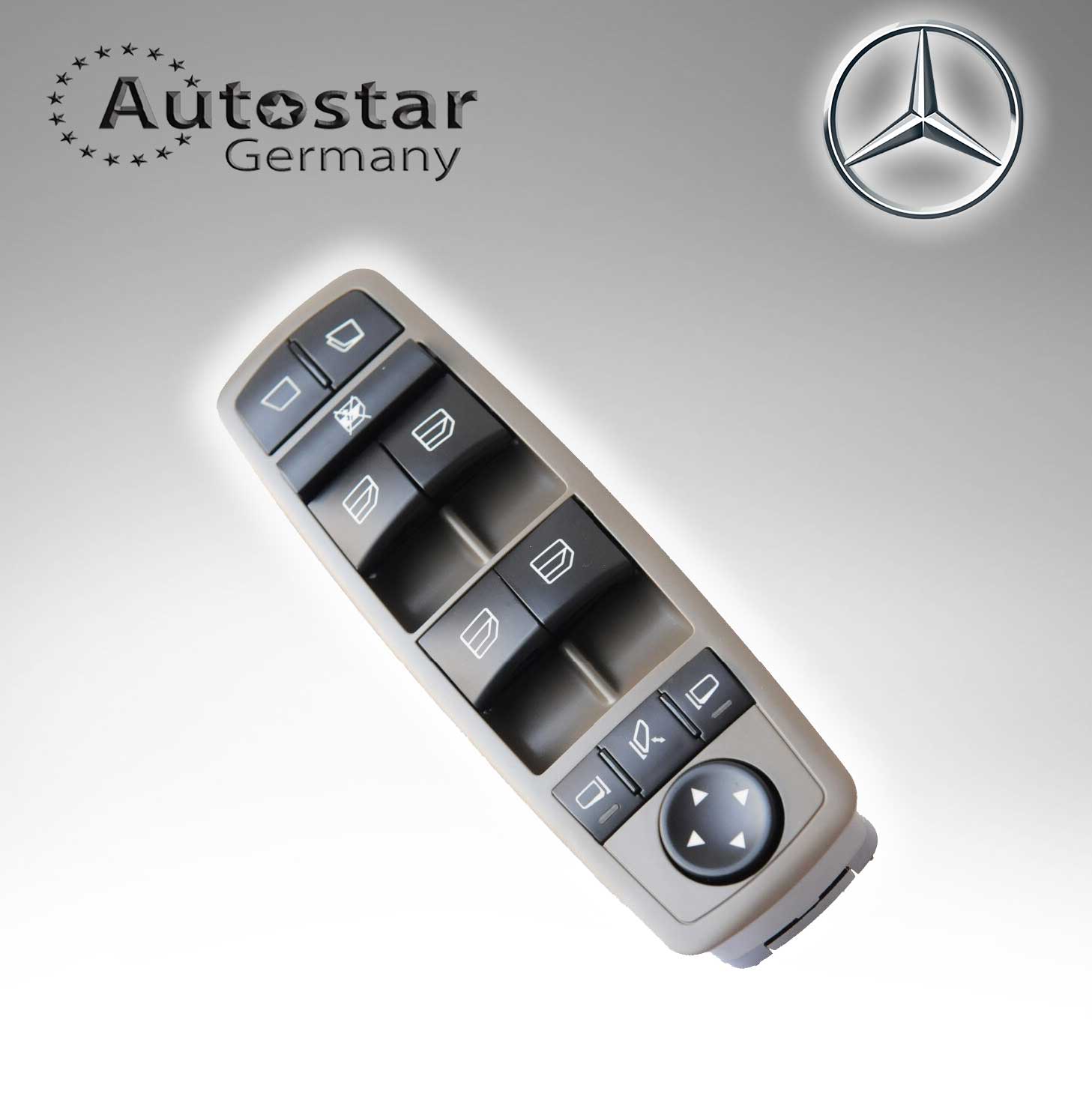 Mercedes Benz WINDOW SWITCH  BROWN  ML350  W251   X164 GL450 R350 R280 R500 R320 ML63 ML320  GL320 GL450 2518300590 BROWN