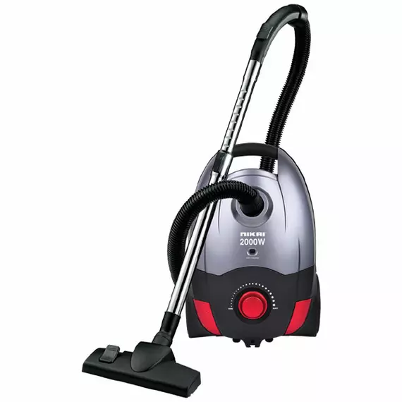 Nikai Canister Vacuum Cleaner Dry 3.5L 1600W with High Suction Power, HEPA Filter, and Multipurpose Brush - Effortless Cleaning, Telescopic Tube and Easy Carry Handle, Speed Control NVC9260A1