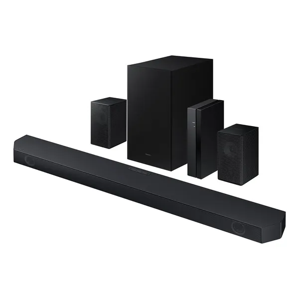 SAMSUNG Q-series 5.1 Channel Sound Bar with Wireless Subwoofer, Q-Symphony & Dolby ATMOS Audio