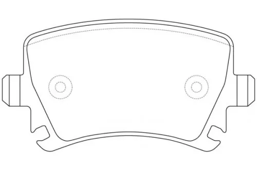 Audi A3/A4A6 Volkswagen Golf/Passat/Jetta/Touran/Tiguan Rear Brake Pads PN0349