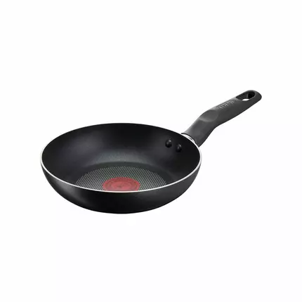 Tefal Super Cook Frypan 24cm Non Stick Thermo Signal 100% Safe Frying Pan Black Aluminium B4590484