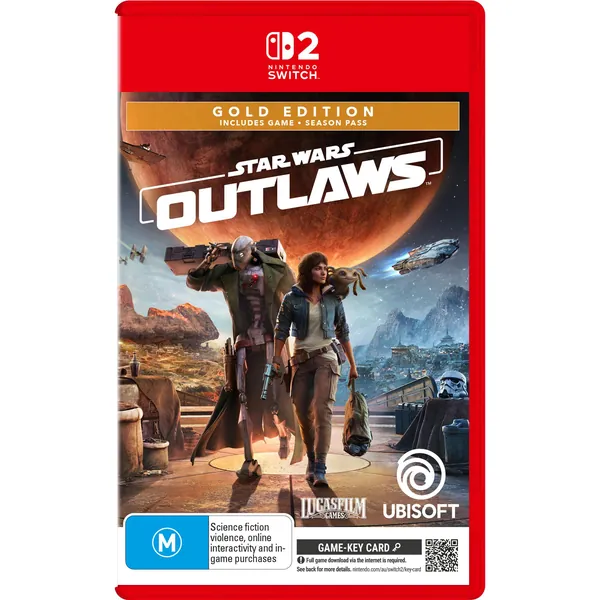 Star Wars Outlaws Gold Edition Nintendo Switch 2 Game