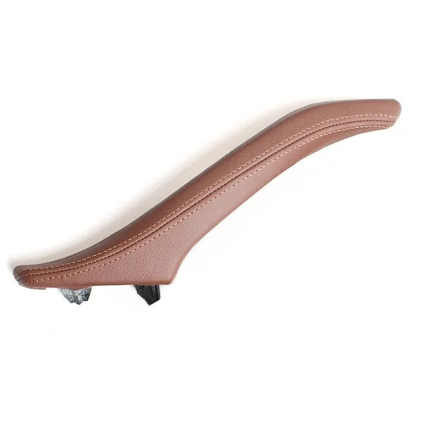 Car Interior Door Armrest Inside Pull Handle Single Handle Left Brown 51417225859l Rhd Model A OUTER LEATHER PART CC-7916 Compatible With Bmw 5 Series F10 2010-2017