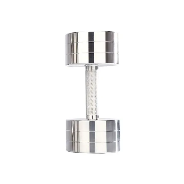 5Kg - Chrome Plated Steel Dumbbell for Gym Fitness Training