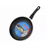 Nadstar8 Frypan 26CM Nonstick Interior For Low Fat Healthy Cooking Stainless Steel Fitting Extra Heavy Ceramic, Gas , Electric & Hob FP26