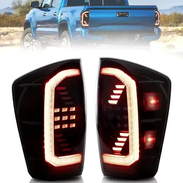 LED Taillight with Startup Animation Compatible With Toyota Tacoma 2016-2022 TRD off Road SR5 SR TRD Pro TRD Sport Limited