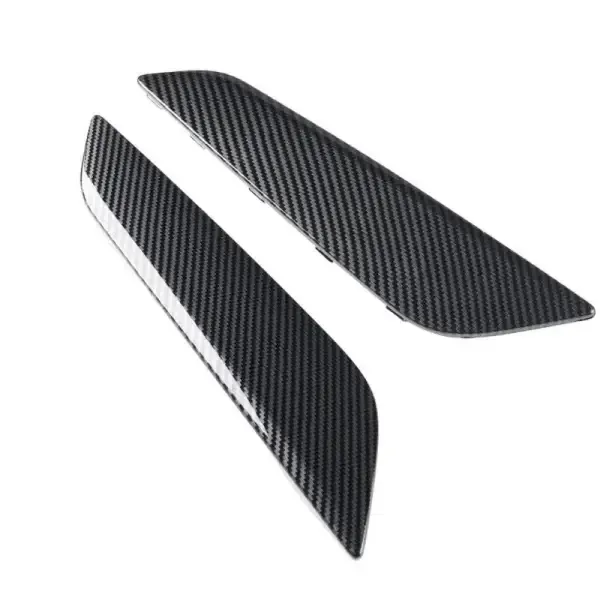 Car Side Fender Vent Carbon Fiber Air Vent Cover Replacement Outlet Real Carbon Fiber CC-4843 Compatible With BMW 5 Series G30 2018-2023
