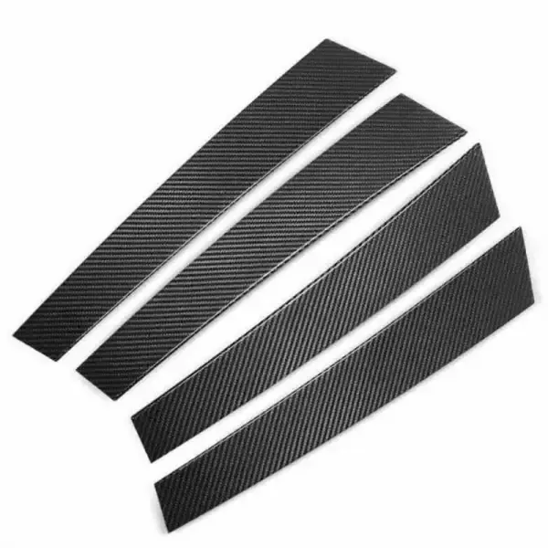 Carbon Fiber Middle Pillar Trim Window Decoration Moulding Trim CC-5590 Compatible With Porsche Panamera 970 2011-2016