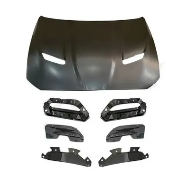 Front Bonnet Engine Hood Cs Style Aluminium CC-6435 Compatible With BMW 5 Series F10 2010-2017