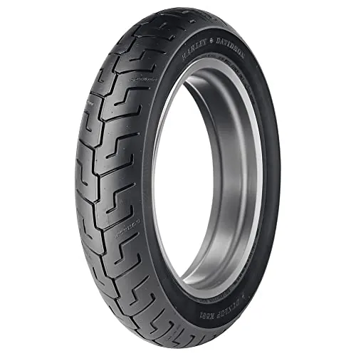 Dunlop Harley-Davidson K591 Rear Motorcycle Tire 130/90B-16 (67V) - Fits: Kawasaki Ninja 600R (ZX600A/B/C) 1985-1997
