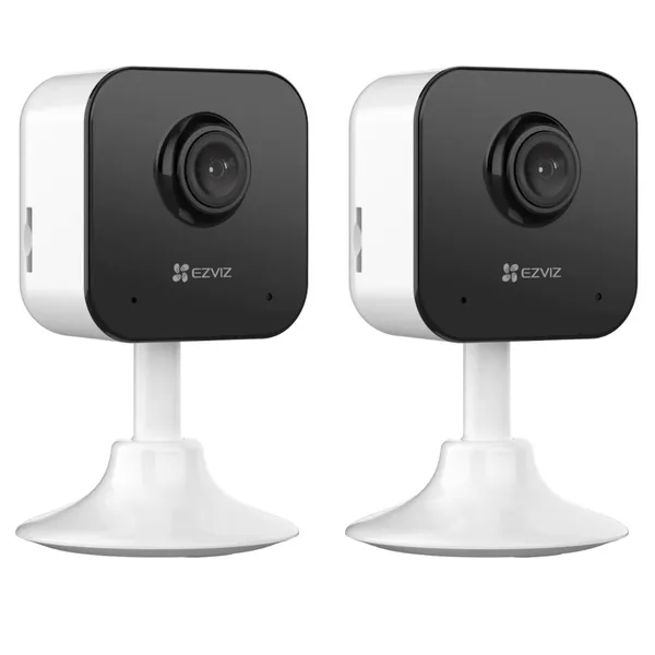 EZVIZ H1C 1080p Home Security Indoor WiFi Camera TWIN Pack