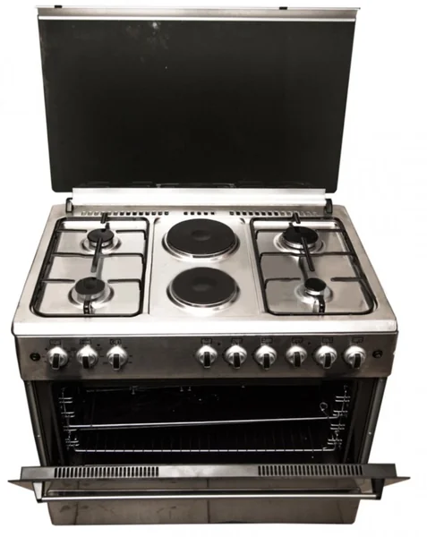 Westpoint Cooker 60x90cm Electric Oven 4 Gas Burners 2 Electric Plates Auto Inox, WCER9642E8X