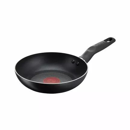 Tefal Super Cook Frypan 26cm Non Stick Thermo Signal 100% Safe Frying Pan Black Aluminium B4590584