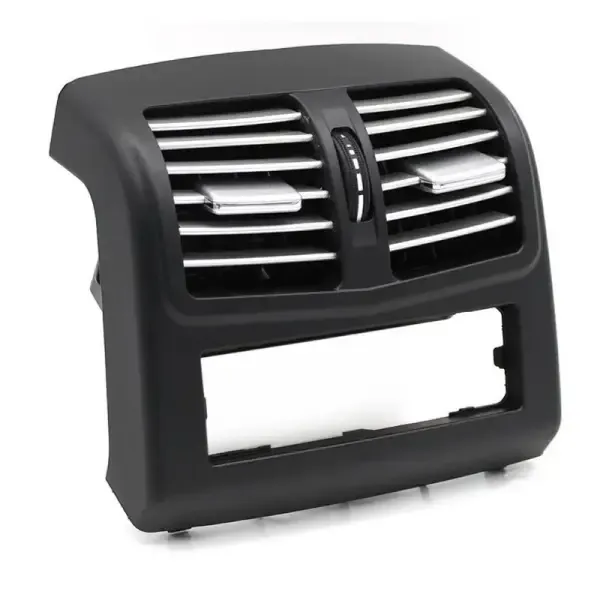 Rear Air Conditioner Ac Vent Grille Outlet Assembly Black Silver 21283002019116-a B 172mm CC-5069 Compatible With Mercedes E Class W212 2012-2016