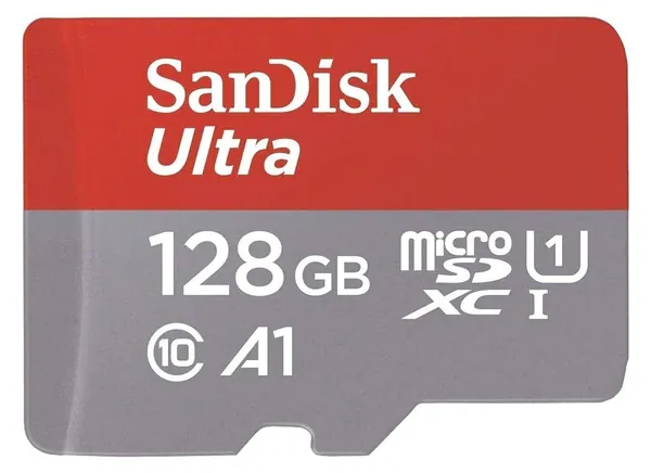 SanDisk 128GB Ultra Micro SDXC UHS-I Memory Card