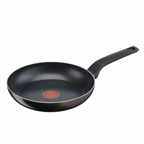 Tefal Easy Cook Frypan 30cm Titanium Non Stick Thermo Signal 100% Safe Cooking Pan Suitable for All Heat Sources Except Induction B5540702