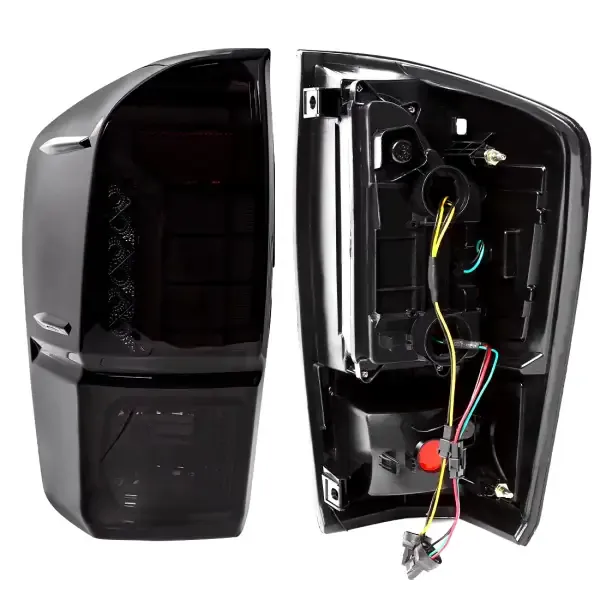 Taillight Assembly Turn Signal Side Marker Lamp Rear Brake Reverse Lamp Compatible With Toyota Tacoma 2016 2017 2018 2019 2020 2021 2022