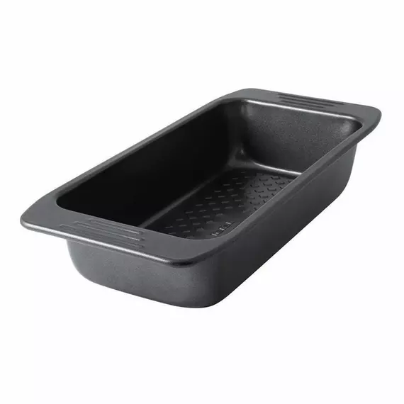 Tefal Easy Grip Baking Mold Cake Pan 12X25 CM Carbon Steel Easy Handling Large Handles Non-Stick Coating Easy Release Easy Cleaning Dark Grey J1625345