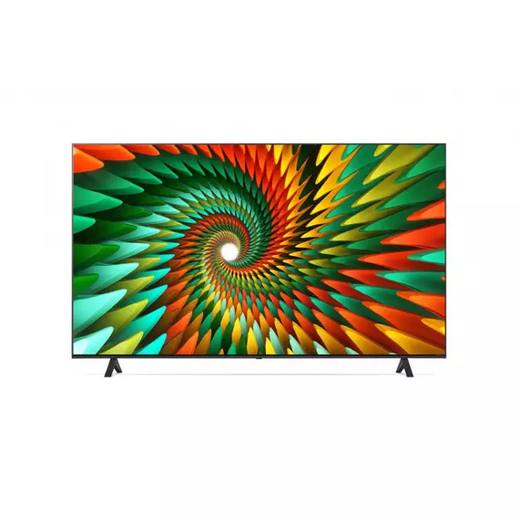 LG 55" UHD Nano Cell TV 4K with Active HDR, Pure Colors made by NanoCell Technology, A Smarter Viewing Experience with the α5 AI Processor 4K Gen6 Smart Functionality, Including ThinQ AI and WebOS. St