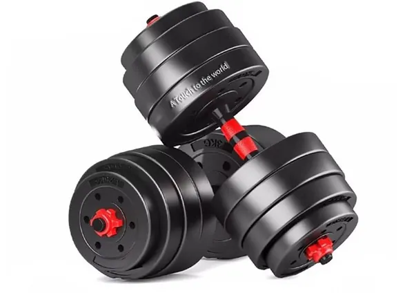 Various Adjustable-Dumbbells-Sets,Set of 2,Convertible To Barbell,For Home