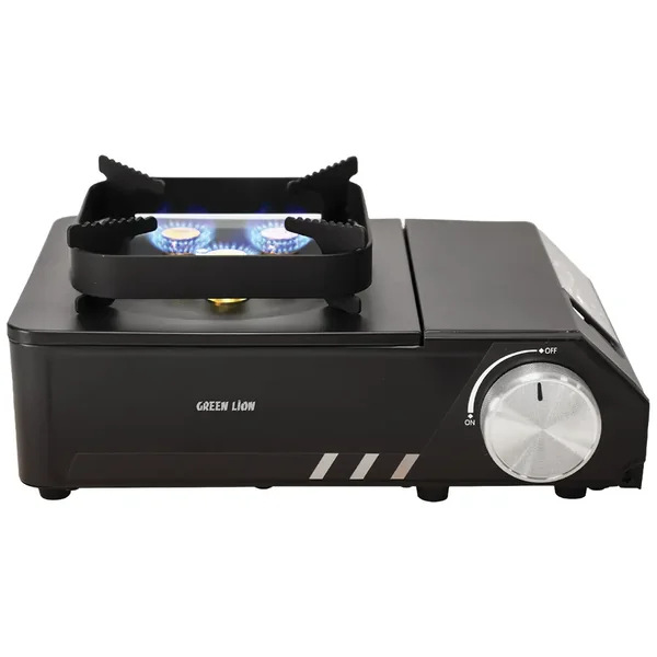 Green Lion Flamo 3 Burner Stove - Black