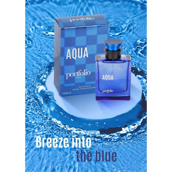 Portfolio Paris Aqua Eau De Parfum For Men 100ml