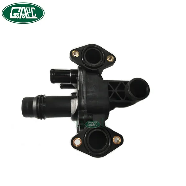 Germax Thermostat Housing LR073372 JDE3972 JDE38234 1331447 1357091 Jaguar XF XJ S Type F-Pace Land Rover Discovery 3 2005-2009 Discovery 4 2010-2016 Discovery 5 2017-2020 Range Rover Sport 2014-2017 