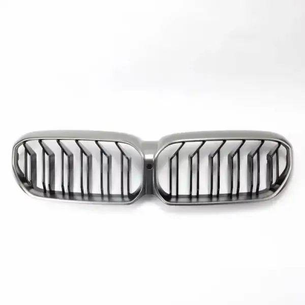 Front Bumper Show Grill Chrome Dual Line CC-3050 Compatible With Bmw 5 Series G30 Lci 2021+