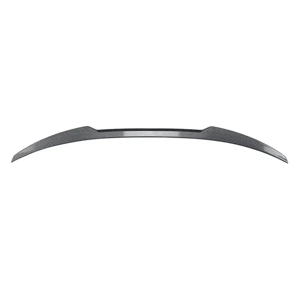 Rear Trunk Boot Roof Wing Lip Spoiler Splitter Skirts Zst-647 Carbon Fiber Look CC-7157 Compatible With BMW 3 Series F30 F80 M3 M4 2012-2019