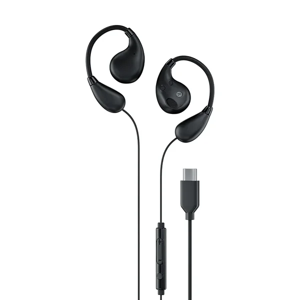Green Lion Milan Wired Earphones - Black
