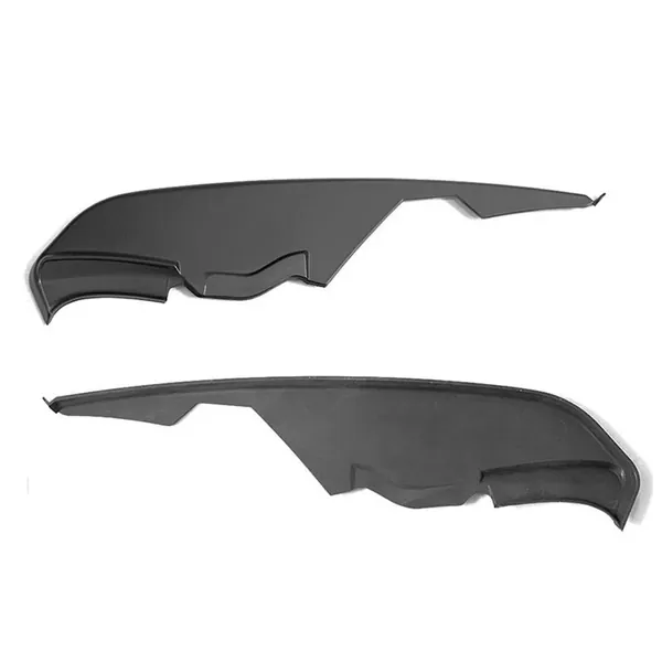 Front Bumper Lip Fog Light Lamp Cover Skirts Splitter Air Intake Vent Trim CC-7985 Compatible With Ford Mustang 2015-2017