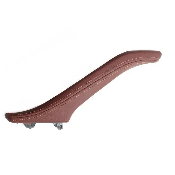 Car Interior Door Armrest Inside Pull Handle Single Handle Left Red Brown 51417261954l Rhd Model A CC-7890 Compatible With Bmw 5 Series F10 2010-2017