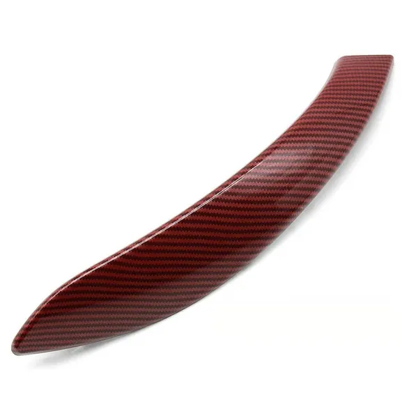 Interior Door Pull Handle Outer Cover Trim Panel 51417275487l Red Carbon Fiber Left CC-7839 Compatible With Bmw 3 Series F30 12-18 3 Series Gt F34 12-18 4 Series F36 F32 F33 F80 F82 F83