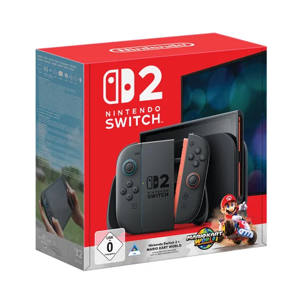 Nintendo Switch 2 Console + Mario Kart World Bundle