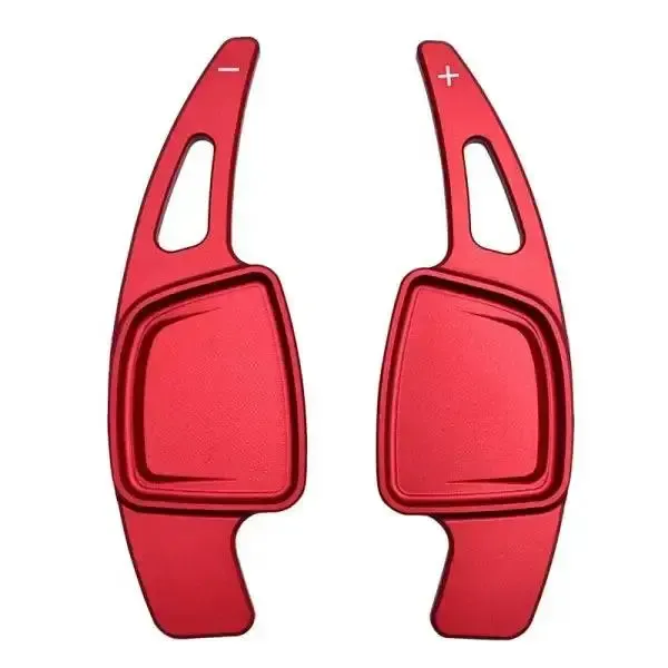 Paddle Shifter Red Btbp-027 CC-2135 Compatible With Audi A3l 2021-2022 A4l 2020-2022 A5 2021-2022 A6l 2019-2022 A7 2019-2022 S4 2020-2022