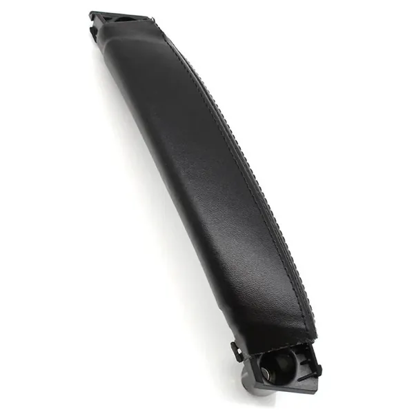 Car Interior Door Leather Pull Handle Glossy Black Right Lr076152 28LR076152 CC-6420 Compatible With Land Range Rover Discovery Sport 2015-2019 Lr076161