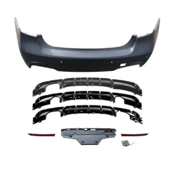 M Tech M Sports M Performance Bumper Bodykit Rear GC F30/35-005CC-3890 Compatible With Bmw 3 Series F30 2012-2018