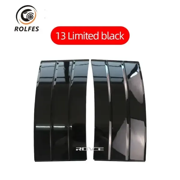 ABS Chrome Car Side Door Fender Air Vents Outer Trim Decorative Sticker Compatible With Land Rover Range Rover Vogue L405 2013-2022