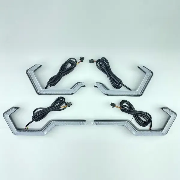 Led Style Headlight Drl Daytime Running Light Iconic Angel Eye Led 5d Gen 3 White Yellow CC-5106 Compatible With Bmw 3 Series F30 F34 F35 2013-2018 M3 M4 F32 2013-2019 F80 F82 5 Series G30 2017-2019