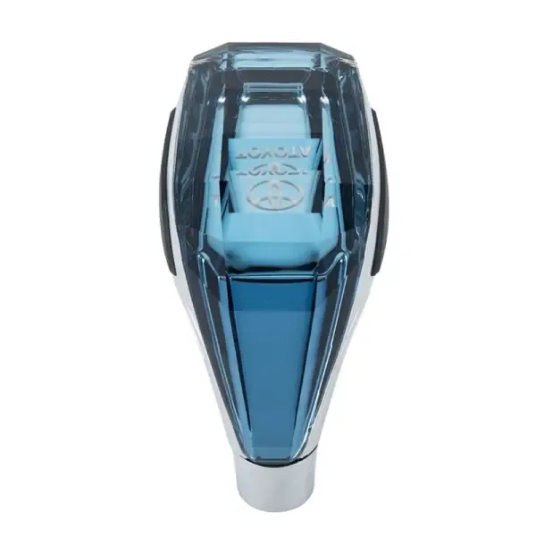 Crystal Gear Knob Cover Handle 8/10/12mm Thread CC-3827 Compatible With Toyota Urban Cruiser Innova Crysta Hycross Glanza Rumion Fortuner Land Cruiser Prado Hilux Camryvellfire Altis Etios Yaris