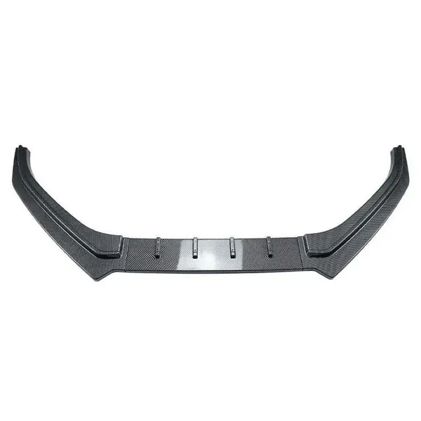 Front Bumper Lip Splitter Skirts Zst-1109 Cf Carbon Fiber Look CC-9257 Compatible With Vw Volkswagen Polo Jetta 2010-2014