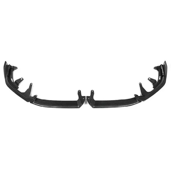 M Performance Mp Front Bumper Lip Splitter Skirts Glossy Black G60/68-007/008 Gb Gc CC-9299 Compatible With Bmw 5 Series G60 2024+