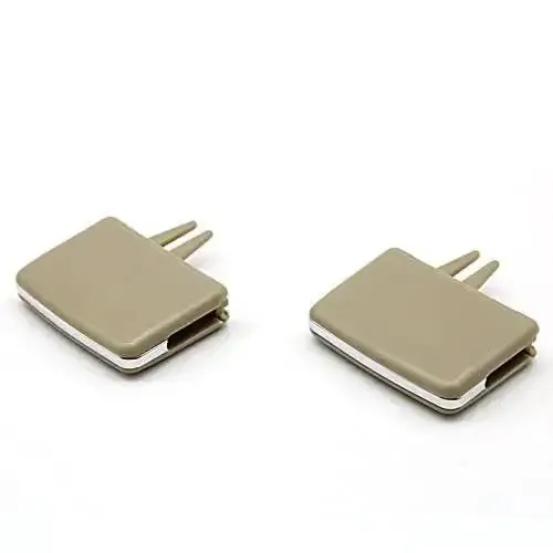 Ac Vent Slider Rear Beige CC-402 Compatible With Mercedes C Class W204 2007-2015, E Class W212 2010-2015